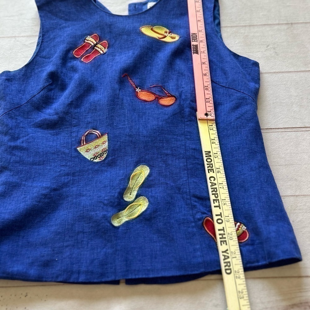 Sleeveless Fun Top Size 10 - Picture 6 of 9